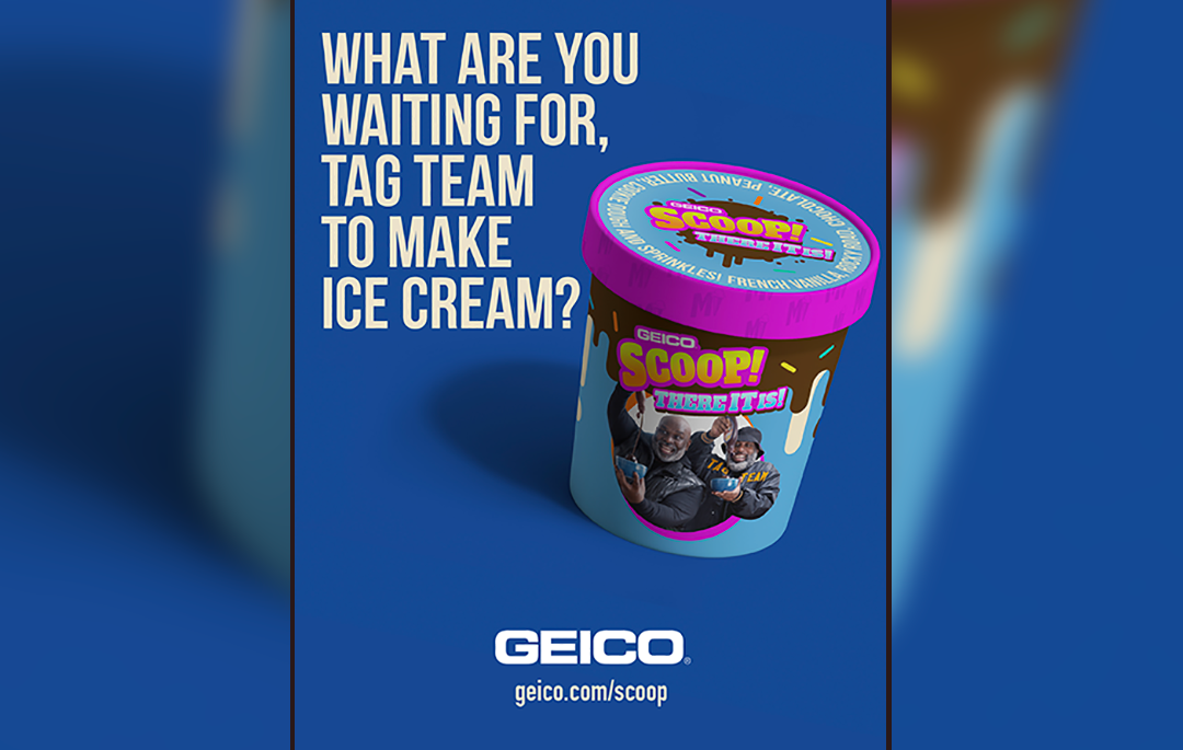 Geico's Scoop There It Is ice cream Ad Age Marketing News